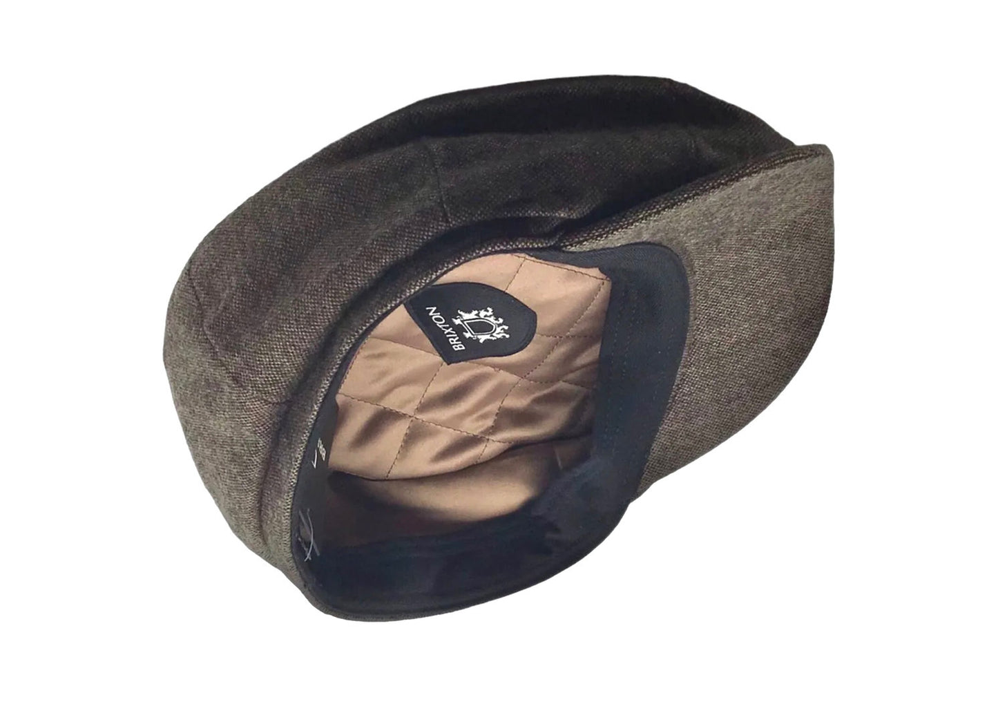 BRIXTON Mütze BROOD BAGGY SNAP CAP Tweed braun