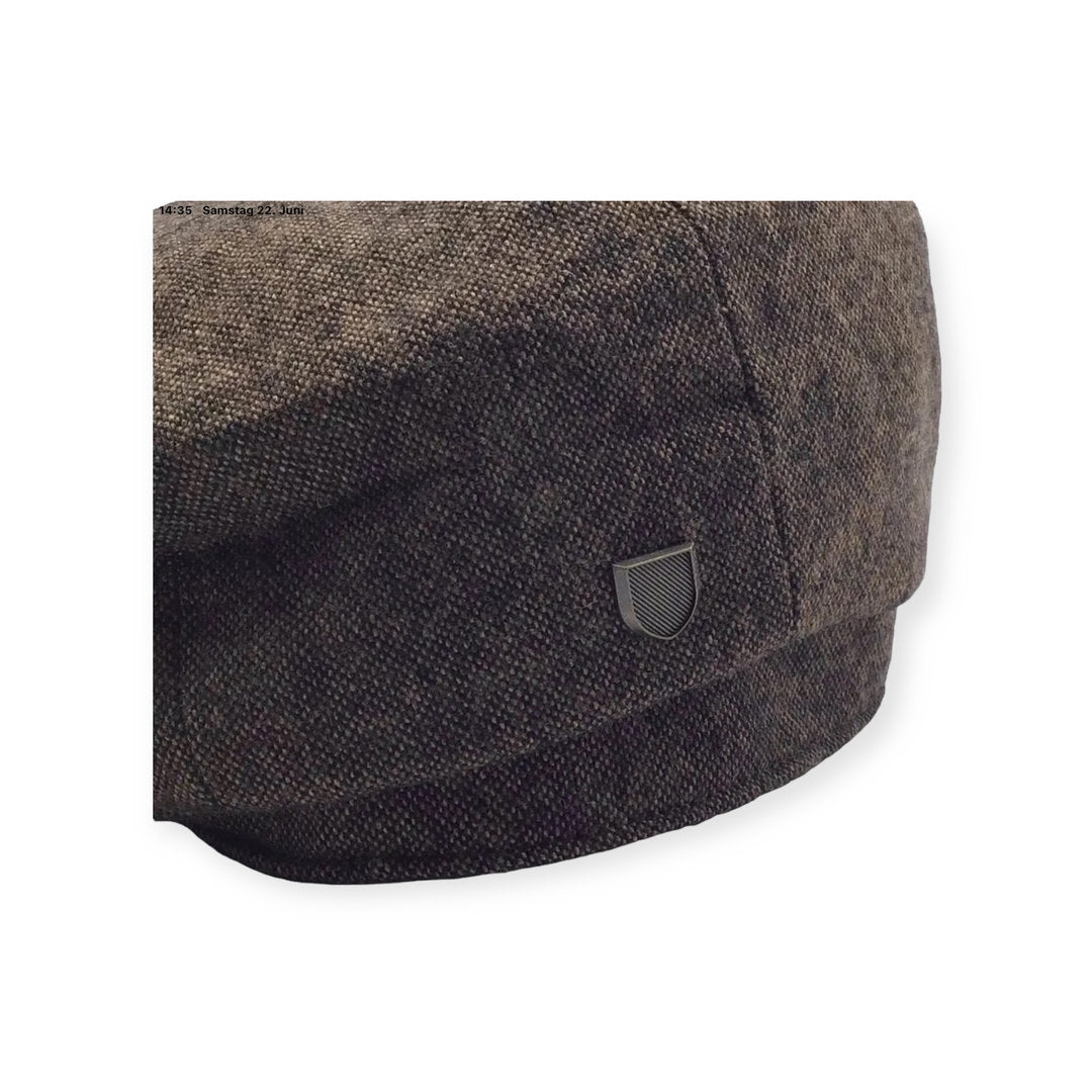 BRIXTON Mütze BROOD BAGGY SNAP CAP Tweed braun