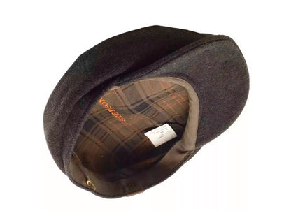 STETSON Mütze Hatteras braun Gr.56 mit Kaschmir Winter