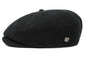 BRIXTON Mütze BROOD SNAP CAP black herringbone schwarz