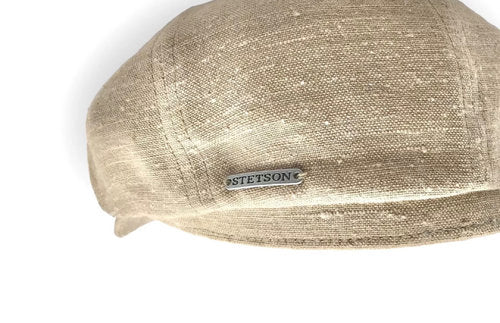 STETSON Mütze Hatteras Leinen/Seide beige Gr.59/L  Sommer