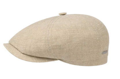 STETSON Mütze Hatteras Leinen/Seide Gr.55/S Sommer