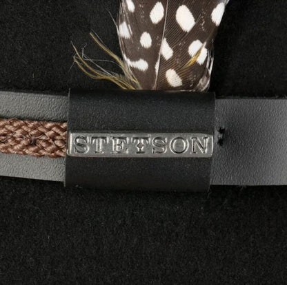 STETSON Westernhut CHASNEY Cowboyhut Wollfilz schwarz