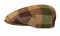 STETSON Mütze flatcap Schurwolle Gr.55 kariert Winter