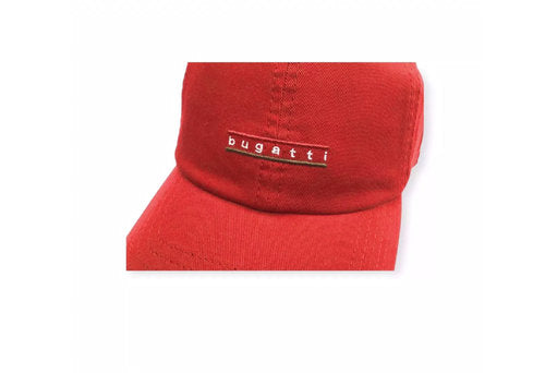 BUGATTI Mütze Basecap rot Gr.59  größenverstellbar Sommer