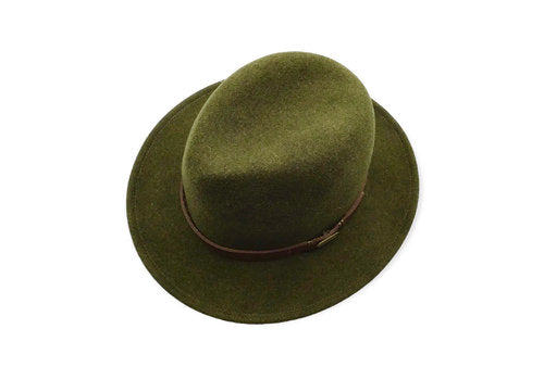STETSON  Jagdhut grün Filzhut Traveller Outdoorhut MADE IN USA Gr.S