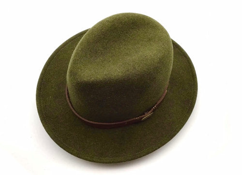 STETSON  Jagdhut grün Filzhut Traveller Outdoorhut MADE IN USA Gr.S