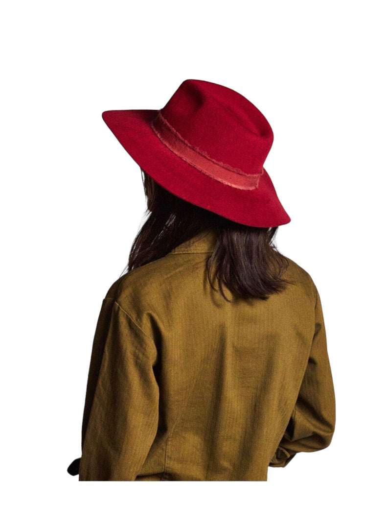 BRIXTON Damenhut Filzhut ELLA CARDINAL ROT